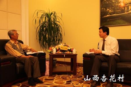 刘景元做客新浪网
